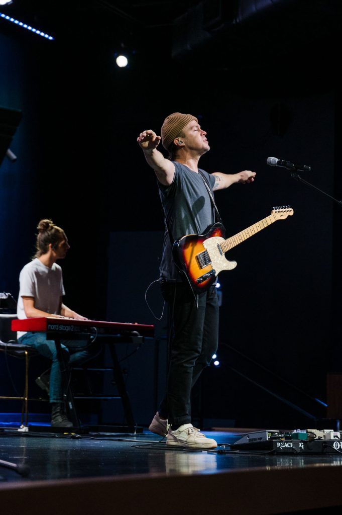 Praise team at Antioch Fort Worth in Fort Worth, Texas.