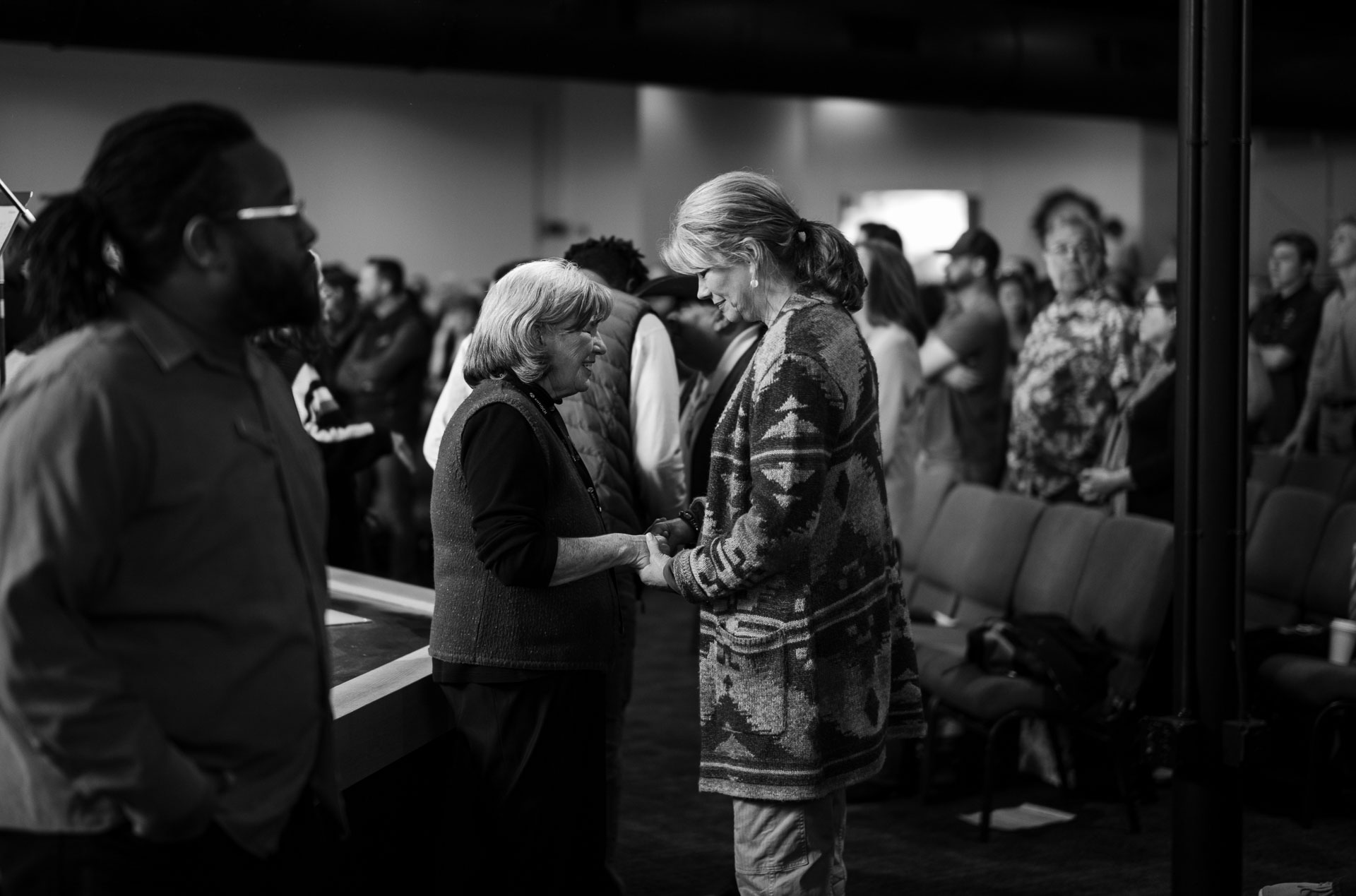 Friday night prayer at Antioch Fort Worth in Fort Worth, Texas.